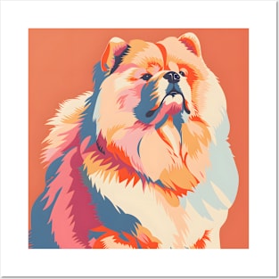 Chow Chow in 80's Posters and Art